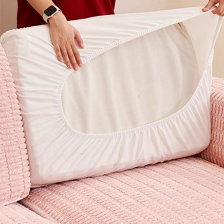 coussin de canapé protégé rose