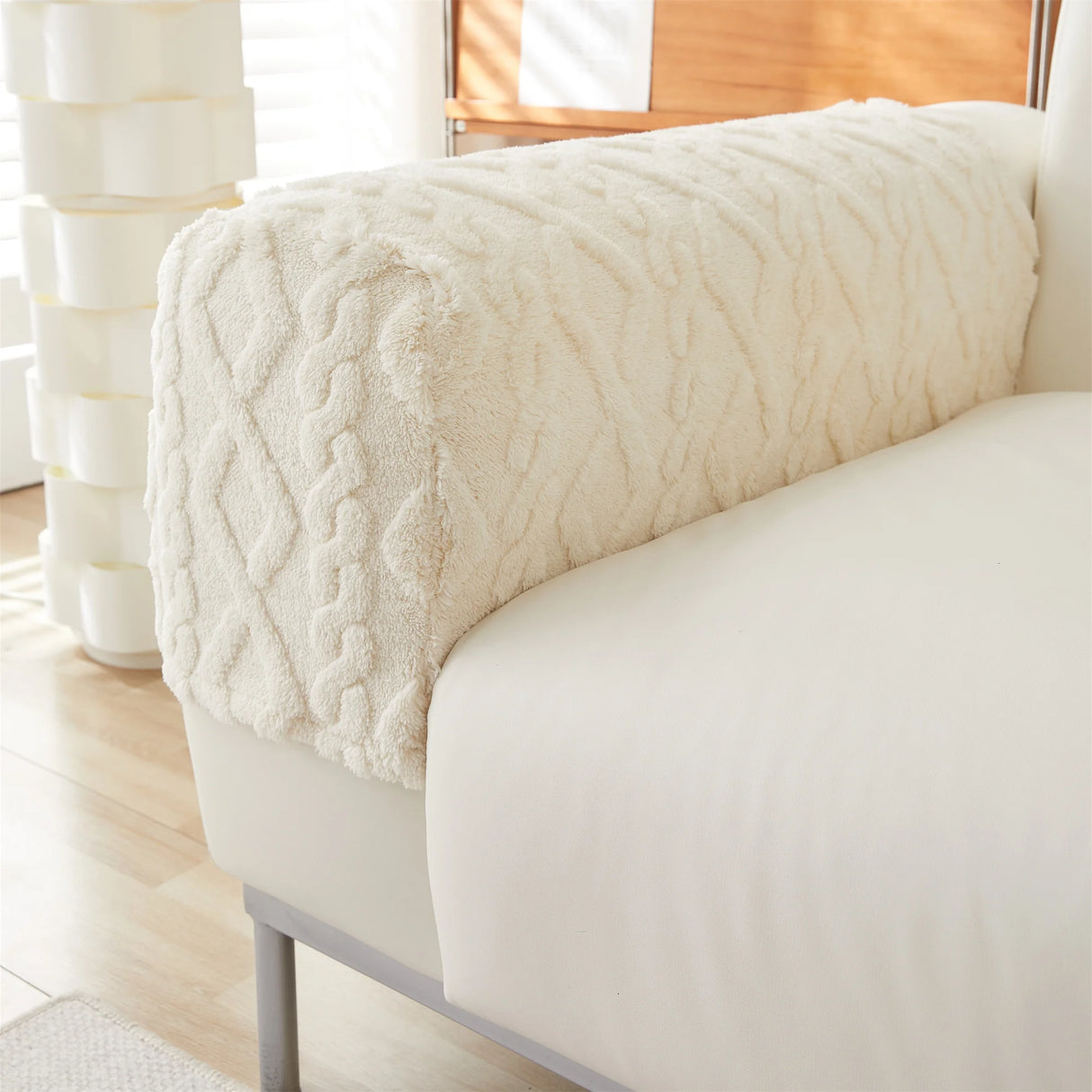 housses protection accoudoirs de fauteuil épaisse anti griffes