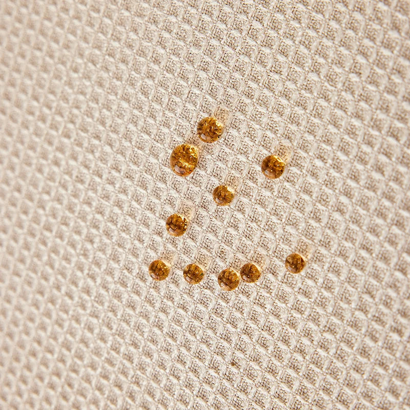 texture gaufrée khaki