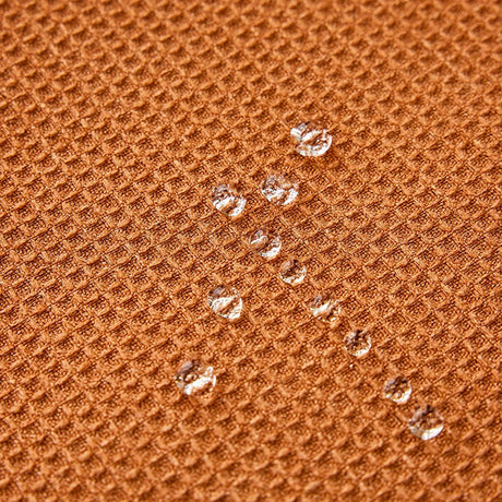 texture gaufrée orange
