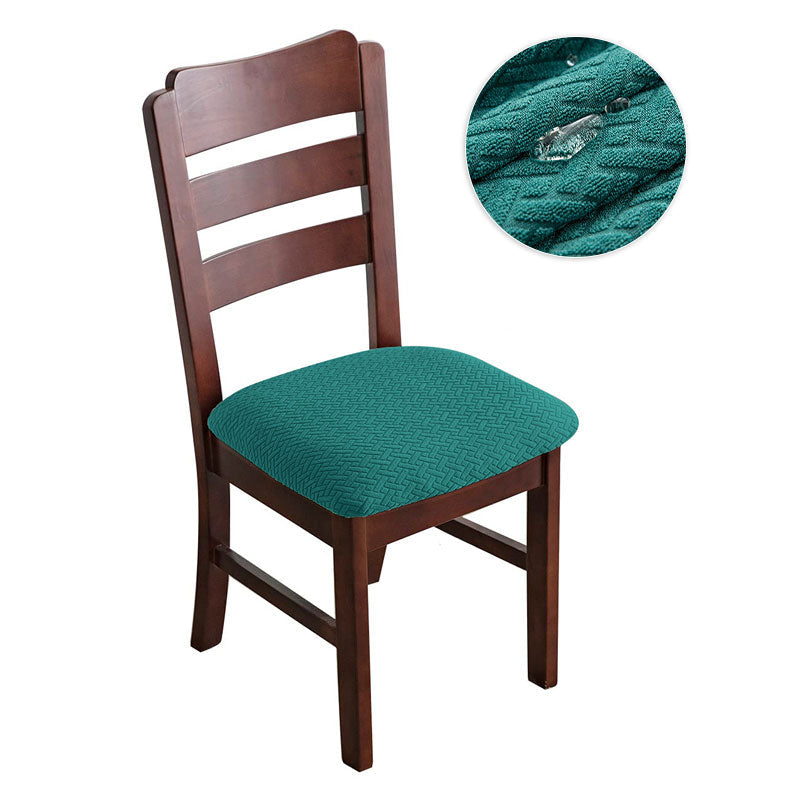 Housses pour assise de chaise imperméable turquoise