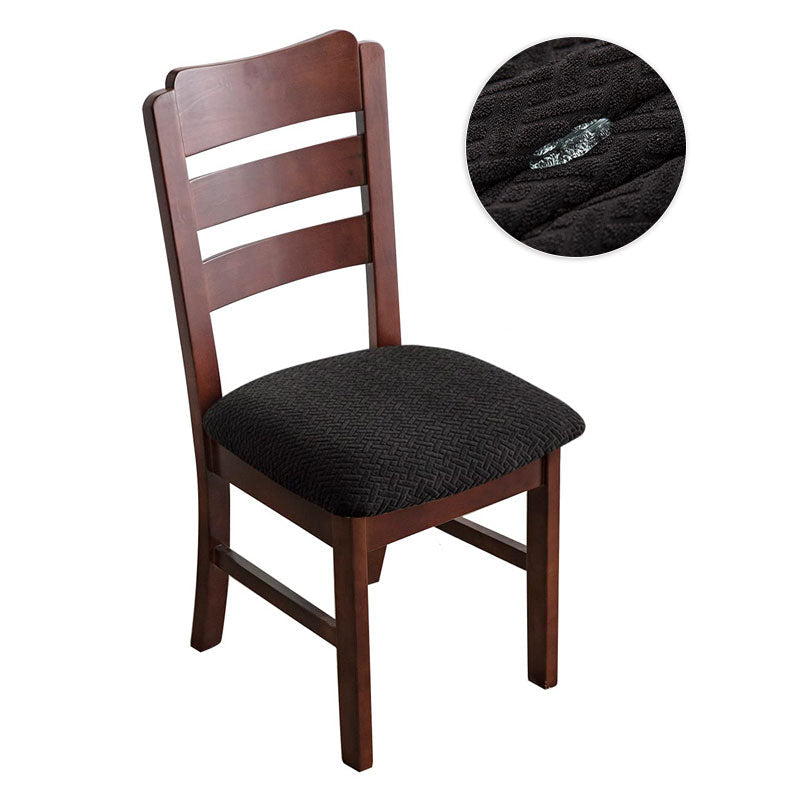 Housses pour assise de chaise imperméable noir