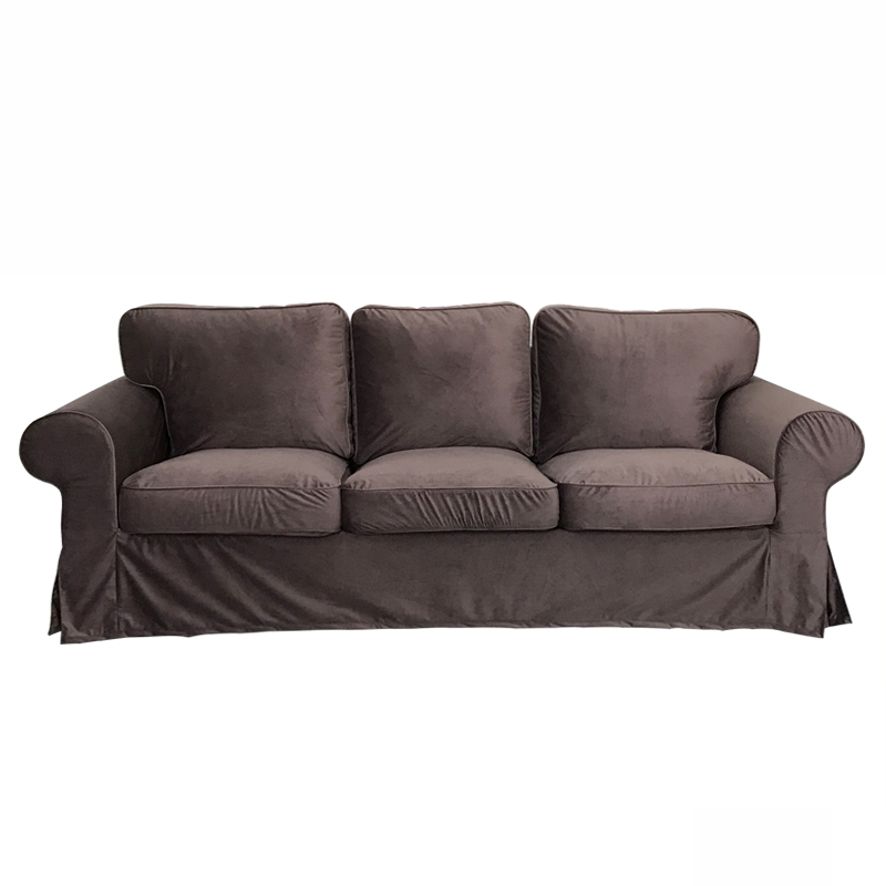 Housse canapé IKEA EKTORP luxe haut de gamme marron