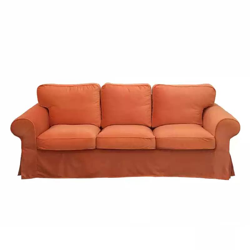 Housse canapé IKEA EKTORP luxe haut de gamme orange