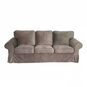 Housse canapé IKEA EKTORP luxe haut de gamme taupe