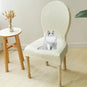 Housse de chaise baroque extensible anti griffes motif losange