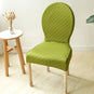 Housse de chaise baroque extensible anti griffes vert