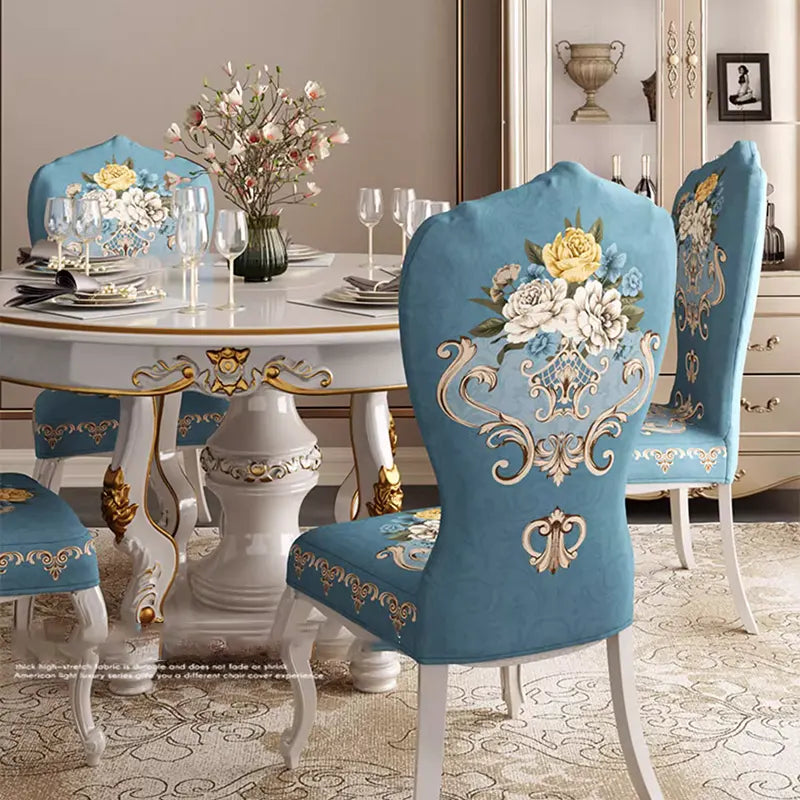 Housse de chaise baroque louis 16 ancienne