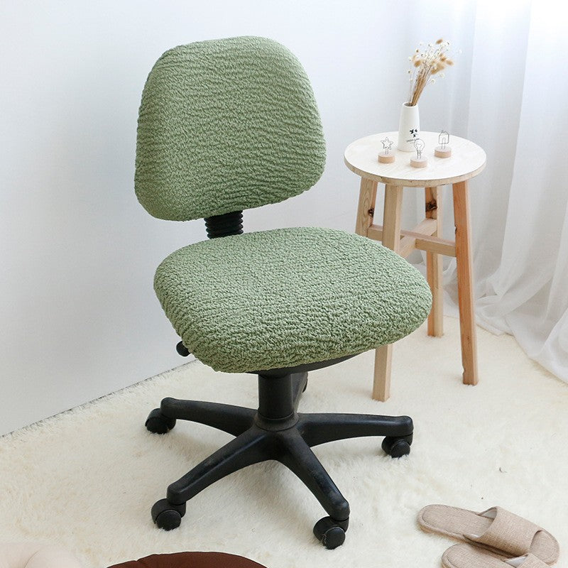 Housse de chaise de bureau extensible moderne contemporaine vert matcha