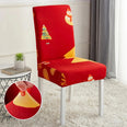 Housse de chaise de salle à manger spécial noël motif 13