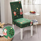 Housse de chaise de salle à manger spécial noël motif 22