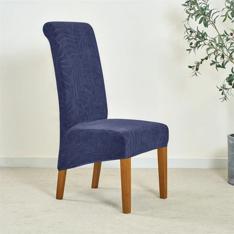 Housse de chaise haute imperméable bleue marine