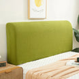 Housse de tête de lit extensibles en microfibres vert