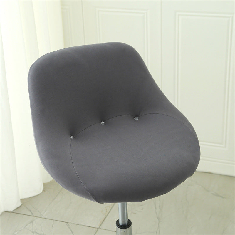 Housse extensible pour tabouret de bar coque avec épingles de maintien