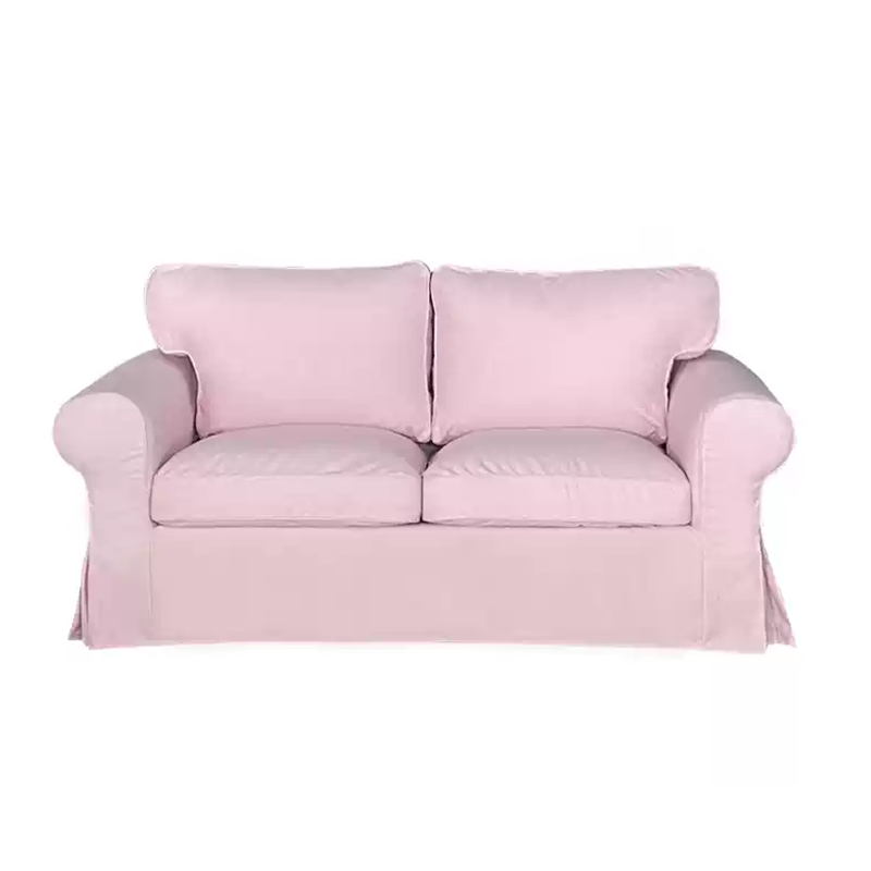 Housse pour canapé IKEA EKTORP 2 places rose clair
