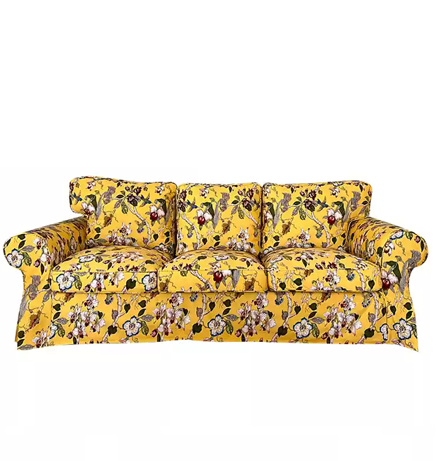 Housse pour canapé IKEA EKTORP 3 places motif imprimé 