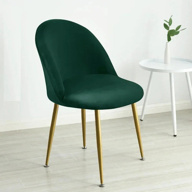 Housse pour chaise Mauricette vert