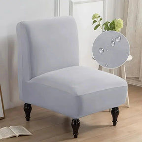Housse pour chauffeuse lycra imperméable argent