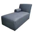 Housse pour méridienne avec accoudoir, chaise longue en lycra extensible