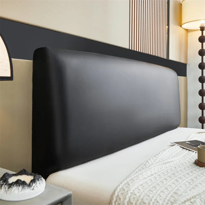 Housse pour tête de lit simili cuir 100% imperméable