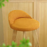 Housse pour tabouret de bar avec petit dossier