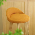Housse pour tabouret de bar avec petit dossier