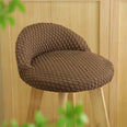 Housse pour tabouret de bar avec petit dossier