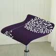 Housse pour tabouret de bar plat sans dossier 2