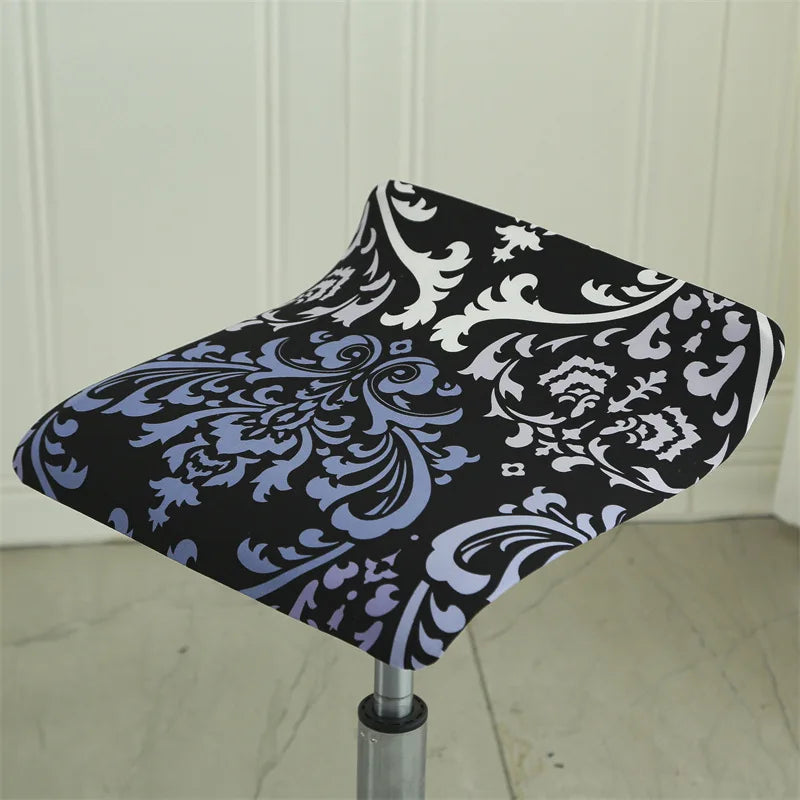 Housse pour tabouret de bar plat sans dossier