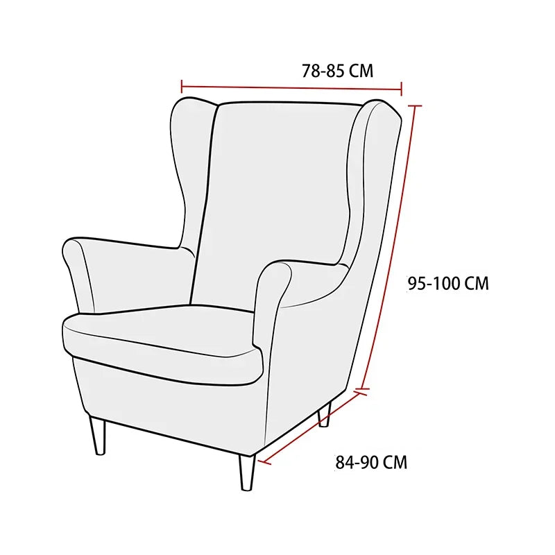 Housses fauteuil IKEA STRANDMON imperméable tailles