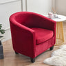 Housses fauteuil IKEA TULLSTA pur velours bordeaux