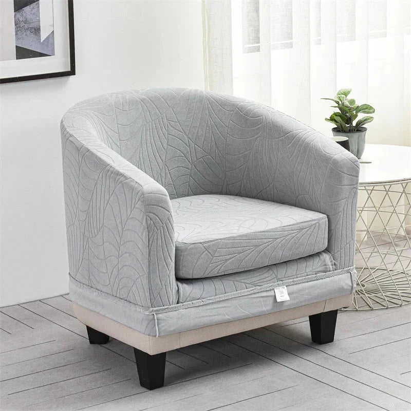 Housse de fauteuil cabriolet gris clair