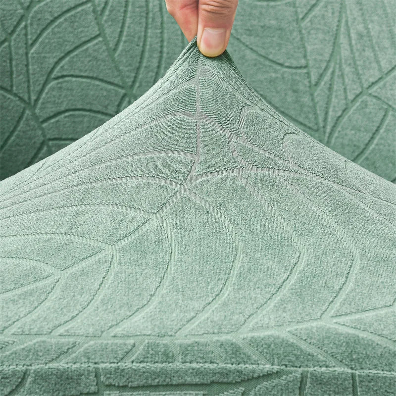 tissu extensible Hibiscus vert matcha