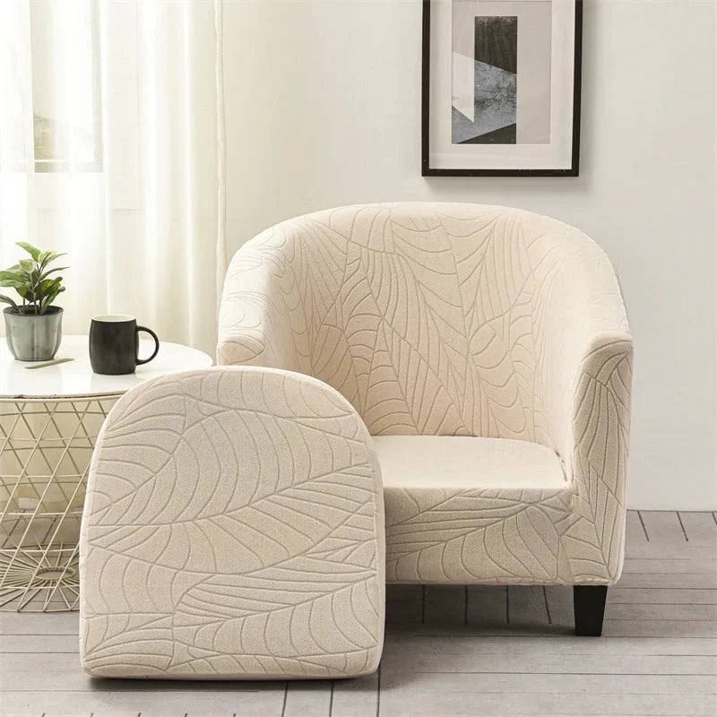 Housse de fauteuil cabriolet 2 pièces beige