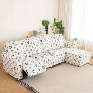 Housses pour canapé relax d'angle avec ou sans méridienne chaise longue 4 Motifs