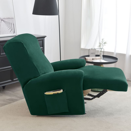 Housses de fauteuil et canapé relax inclinables électrique vert