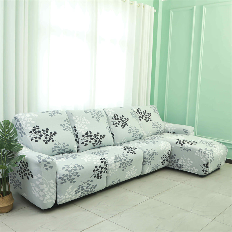 Housses pour canapé d'angle relax inclinable avec méridienne motif 12