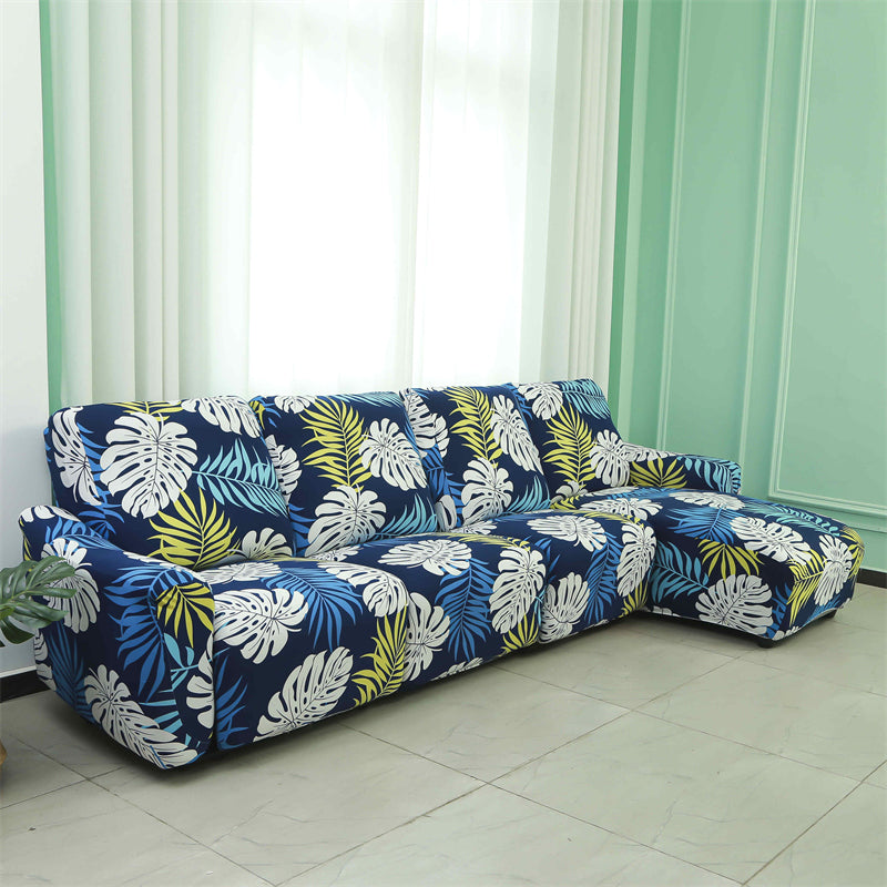 Housses pour canapé d'angle relax inclinable avec méridienne motif 7