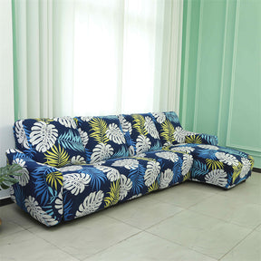 Housses pour canapé d'angle relax inclinable avec méridienne motif 7