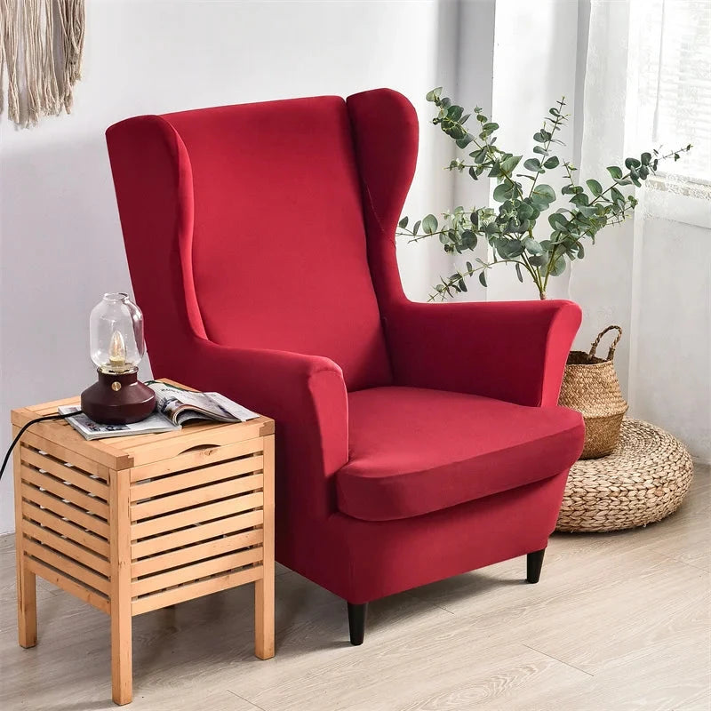 Housses pour fauteuil IKEA STRANDMON rouge