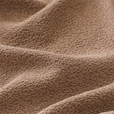 tissu teddy taupe
