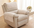 Pad antidérapant de protection pour fauteuil et canapé beige