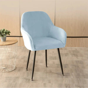 Housse pour fauteuil arnold maisons du monde grand dossier large pur velours