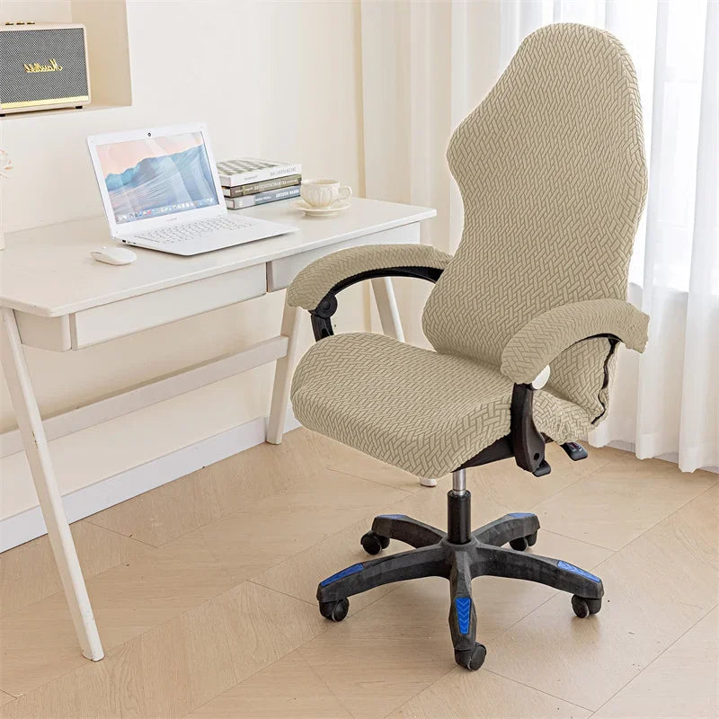 Housses de chaise de bureau taupe