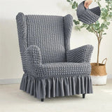 Housse pour fauteuil IKEA  Strandmon avec jupe