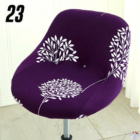 Housse extensible pour tabouret de bar coque motif 23