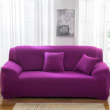 Housses de canapé extensibles couleurs unies
