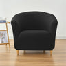 Housse pour fauteuil arrondi IKEA TULLSTA noir