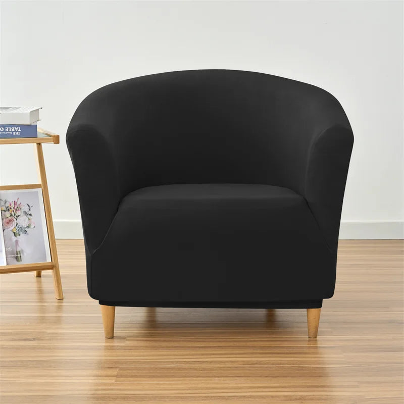 Housse pour fauteuil arrondi IKEA TULLSTA noir