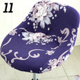 Housse extensible pour tabouret de bar coque motif 11